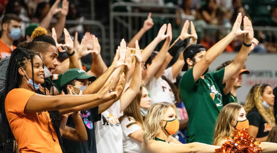 Come out and enjoy the excitement, like these fans.